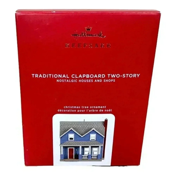2020 Hallmark Keepsake Traditional Clapboard Two-Story 37th in Series New inBox - Picture 1 of 8